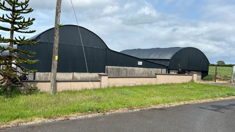 Farmyard buildings, industrial buildings cleaned Castleiney
