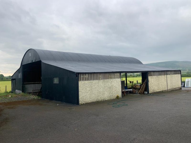 Farm shed cleaning and painting Clonmore