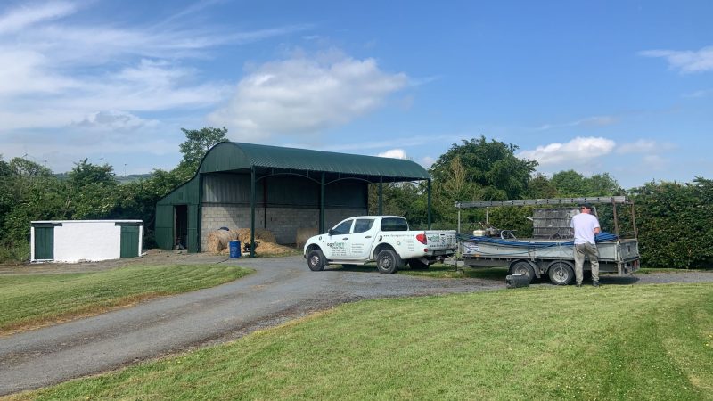 Farm shed cleaning and painting Clonmel