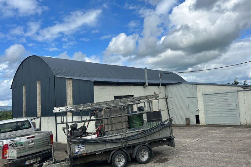 Farmyard buildings, industrial buildings cleaned Coalbrook