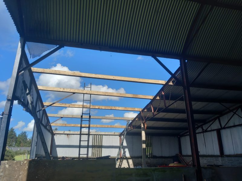 Farmyard buildings, industrial buildings cleaned Toomevara