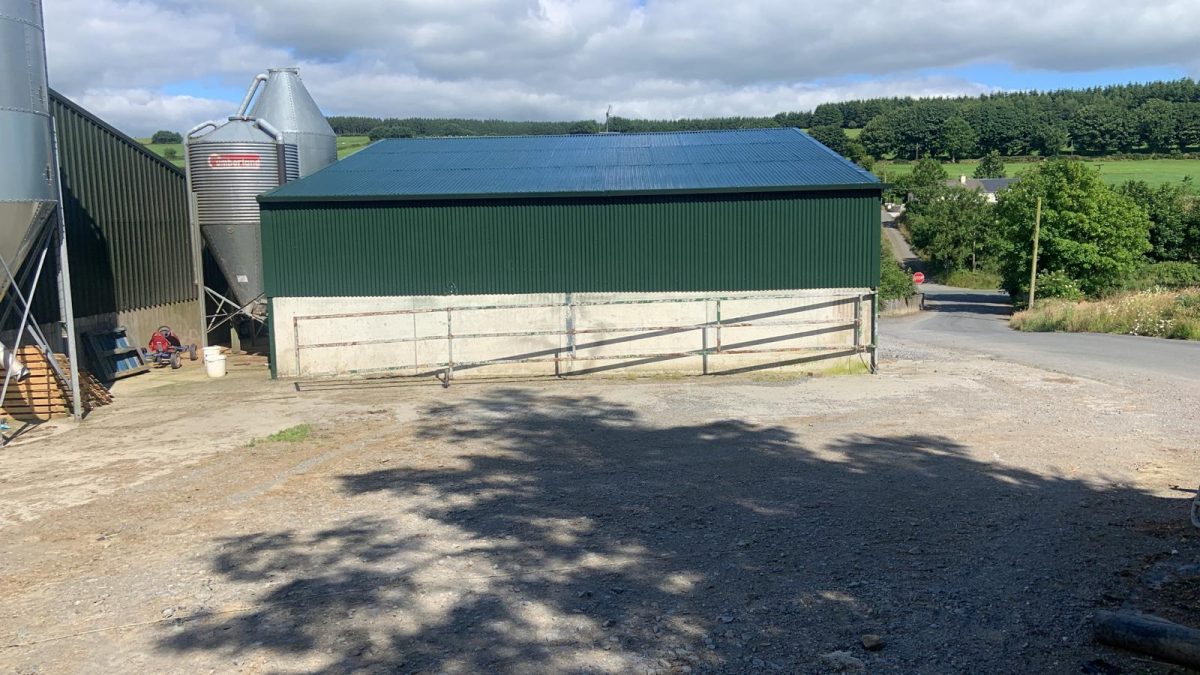 shed farm painting Ninemilehouse